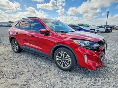 Czwarte zdjęcie samochodu z boku: 2021 FORD ESCAPE SEL VIN:1FMCU0H66MUB08286 - miniatura