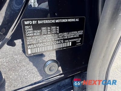 Zdjęcie 13 z 13 samochodu: 2014 BMW 750 XI VIN:WBAYB6C5XED224476 - miniatura