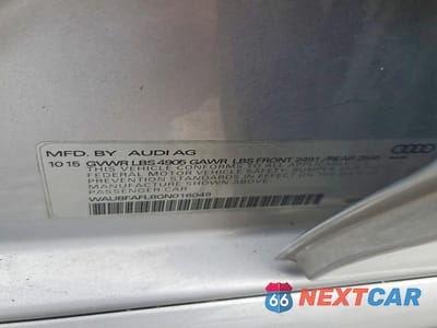 Zdjęcie 12 z 12 samochodu: 2016 AUDI A4 PREMIUM S-LINE VIN:WAUBFAFL8GN016049 - miniatura