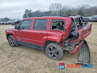 Drugie zdjęcie samochodu z przodu: 2014 JEEP PATRIOT LATITUDE VIN:1C4NJPFB4ED603845 - miniatura