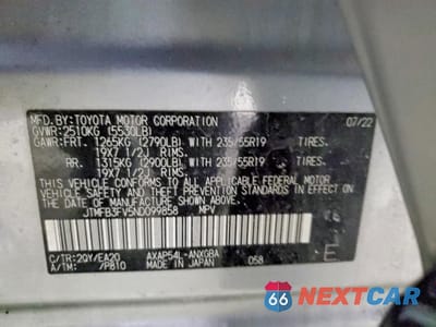 Zdjęcie 14 z 14 samochodu: 2022 TOYOTA RAV4 PRIME XSE VIN:JTMFB3FV5ND099858 - miniatura