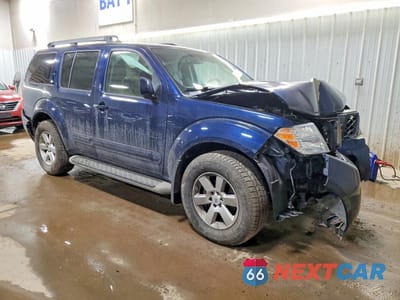Czwarte zdjęcie samochodu z boku: 2010 NISSAN PATHFINDER S VIN:5N1AR1NB0AC622295 - miniatura