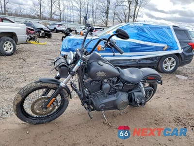 Trzecie zdjęcie samochodu z tyłu: 2017 HARLEY-DAVIDSON FXDB DYNA STREET BOB VIN:1HD1GXM18HC311759 - miniatura