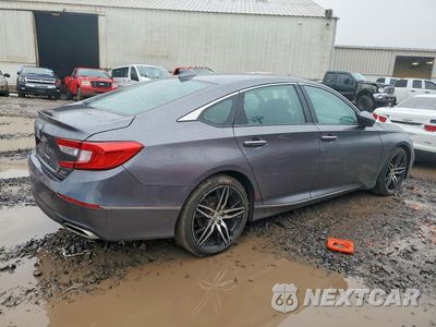 Trzecie zdjęcie samochodu z tyłu: 2021 HONDA ACCORD TOURING VIN:1HGCV2F94MA013691 - miniatura