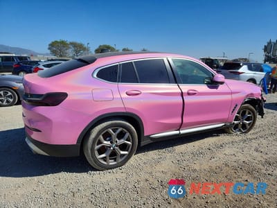 Trzecie zdjęcie samochodu z tyłu: 2022 BMW X4 XDRIVE30I VIN:5UX33DT02N9N05109 - miniatura