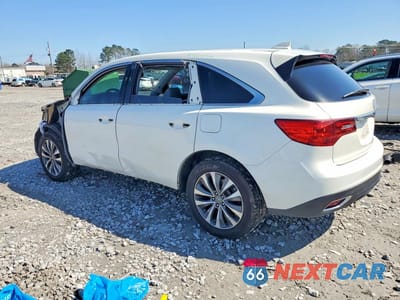 Drugie zdjęcie samochodu z przodu: 2016 ACURA MDX TECHNOLOGY VIN:5FRYD4H49GB061833 - miniatura