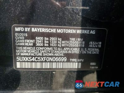 Zdjęcie 13 z 13 samochodu: 2015 BMW X5 XDRIVE35D VIN:5UXKS4C5XF0N06699 - miniatura