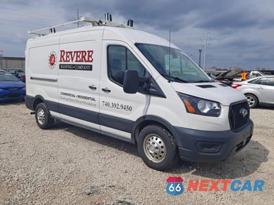 Czwarte zdjęcie samochodu z boku: 2021 FORD TRANSIT 250 UTILITY / SERVICE VAN VIN:1FTBR2C84MKA86189 - miniatura
