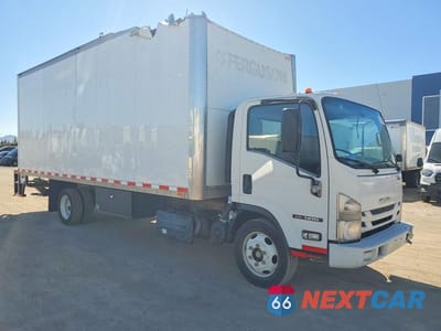 Czwarte zdjęcie samochodu z boku: 2020 ISUZU NRR BOX TRUCK VIN:JALE5W161L7300671 - miniatura