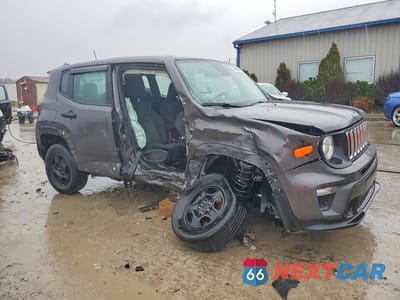 Czwarte zdjęcie samochodu z boku: 2021 JEEP RENEGADE SPORT VIN:ZACNJDAB8MPM38367 - miniatura