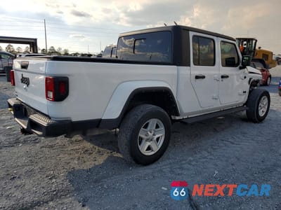 Trzecie zdjęcie samochodu z tyłu: 2022 JEEP GLADIATOR SPORT VIN:1C6JJTAM2NL126572 - miniatura