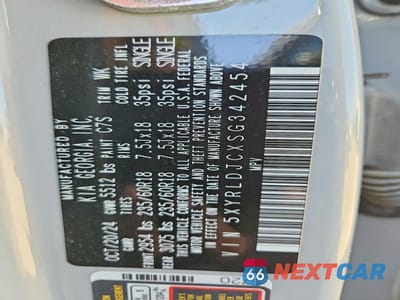Zdjęcie 13 z 13 samochodu: 2025 KIA SORENTO S VIN:5XYRLDJCXSG342454 - miniatura