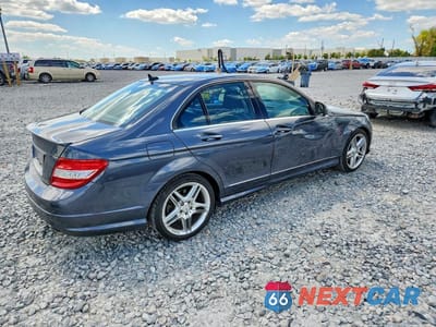 Trzecie zdjęcie samochodu z tyłu: 2008 MERCEDES-BENZ C 350 VIN:WDDGF56X98F036590 - miniatura