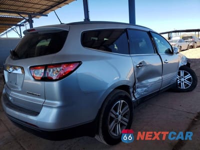 Trzecie zdjęcie samochodu z tyłu: 2015 CHEVROLET TRAVERSE LT VIN:1GNKRHKD1FJ127332 - miniatura