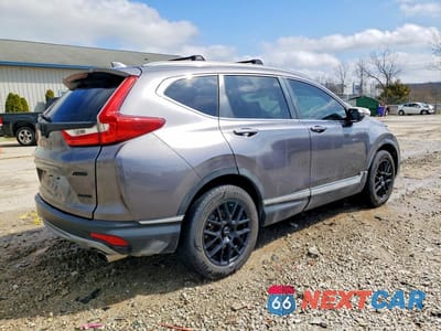 Trzecie zdjęcie samochodu z tyłu: 2019 HONDA CR-V TOURING VIN:7FARW2H94KE024704 - miniatura