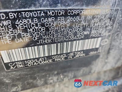 Zdjęcie 12 z 12 samochodu: 2010 LEXUS ES 350 BASE VIN:JTHBK1EGXA2384324 - miniatura