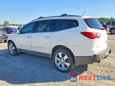 Drugie zdjęcie samochodu z przodu: 2011 CHEVROLET TRAVERSE LTZ VIN:1GNKVLED3BJ256757 - miniatura