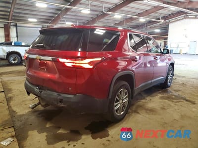 Trzecie zdjęcie samochodu z tyłu: 2023 CHEVROLET TRAVERSE LT VIN:1GNEVGKW1PJ197287 - miniatura