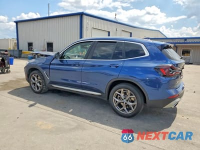 Drugie zdjęcie samochodu z przodu: 2022 BMW X3 SDRIVE30I VIN:5UX43DP00N9K61037 - miniatura