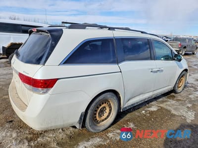 Trzecie zdjęcie samochodu z tyłu: 2015 HONDA ODYSSEY EX VIN:5FNRL5H47FB505188 - miniatura