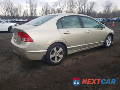 Trzecie zdjęcie samochodu z tyłu: 2007 HONDA CIVIC EX VIN:1HGFA15897L009642 - miniatura