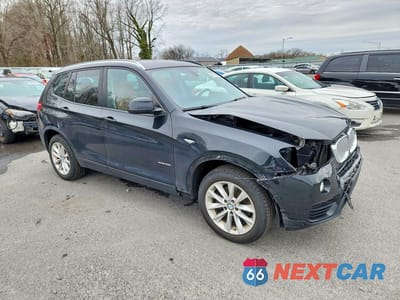 Czwarte zdjęcie samochodu z boku: 2017 BMW X3 XDRIVE28I VIN:5UXWX9C52H0T13305 - miniatura