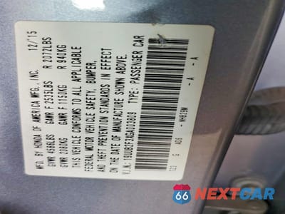 Zdjęcie 13 z 13 samochodu: 2016 ACURA TLX VIN:19UUB2F3XGA003809 - miniatura