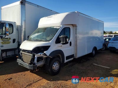 Drugie zdjęcie samochodu z przodu: 2023 RAM PROMASTER 3500 DELIVERY TRUCK VIN:3C7WRVLG1PE531377 - miniatura