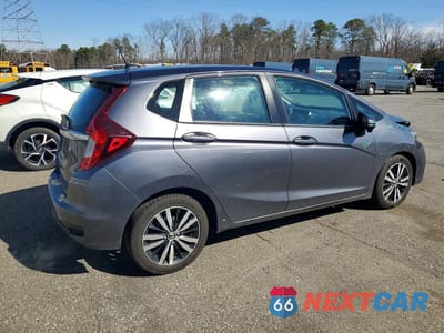 Trzecie zdjęcie samochodu z tyłu: 2019 HONDA FIT EX VIN:3HGGK5H80KM747728 - miniatura