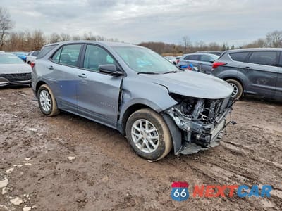 Czwarte zdjęcie samochodu z boku: 2024 CHEVROLET EQUINOX LS VIN:3GNAXHEG3RL349262 - miniatura