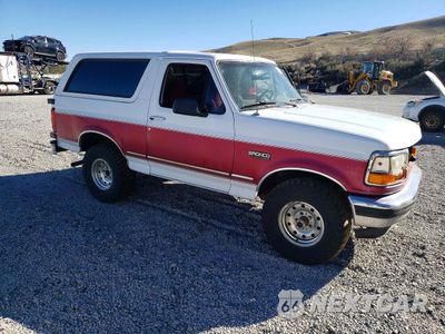 Czwarte zdjęcie samochodu z boku: 1995 FORD BRONCO U100 VIN:1FMEU15H0SLA18736 - miniatura
