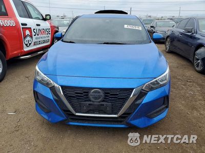 Piąte zdjęcie samochodu w środku: 2021 NISSAN SENTRA SV VIN:3N1AB8CV8MY232929 - miniatura