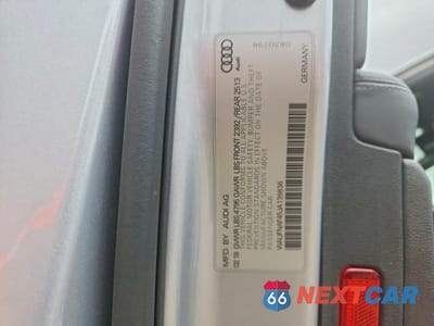 Zdjęcie 12 z 12 samochodu: 2018 AUDI A4 PRESTIGE VIN:WAUFNAF45JA139836 - miniatura