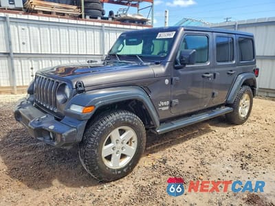 2018 JEEP WRANGLER UNLIMITED SPORT 1C4HJXDN6JW266491 - główne zdjęcie licytacji z USA - miniatura