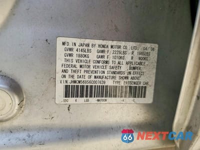Zdjęcie 12 z 12 samochodu: 2006 HONDA ACCORD EX VIN:JHMCM56856C007639 - miniatura