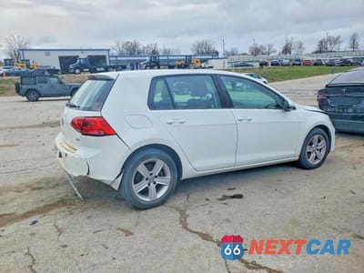 Trzecie zdjęcie samochodu z tyłu: 2017 VOLKSWAGEN GOLF S VIN:3VW217AUXHM062348 - miniatura