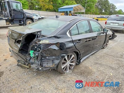 Trzecie zdjęcie samochodu z tyłu: 2017 SUBARU LEGACY 2.5I LIMITED VIN:4S3BNAK66H3069240 - miniatura