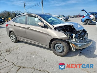 Czwarte zdjęcie samochodu z boku: 2014 HYUNDAI ACCENT GLS VIN:KMHCT4AE0EU614001 - miniatura