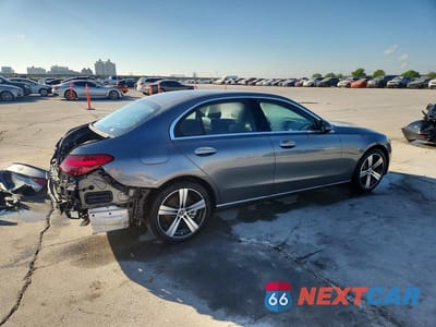 Trzecie zdjęcie samochodu z tyłu: 2024 MERCEDES-BENZ C 300 VIN:W1KAF4GB1RR234468 - miniatura