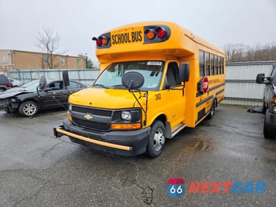 Drugie zdjęcie samochodu z przodu: 2017 CHEVROLET EXPRESS G4500 VIN:1HA6GUBG5HN001730 - miniatura