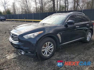 2015 INFINITI QX70 BASE JN8CS1MW3FM482643 - główne zdjęcie licytacji z USA - miniatura