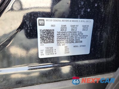 Zdjęcie 13 z 13 samochodu: 2024 GMC TERRAIN SLT VIN:3GKALVEG2RL183338 - miniatura