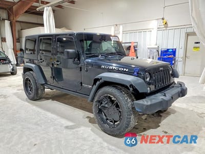 Czwarte zdjęcie samochodu z boku: 2018 JEEP WRANGLER UNLIMITED RUBICON VIN:1C4BJWFG3JL811739 - miniatura