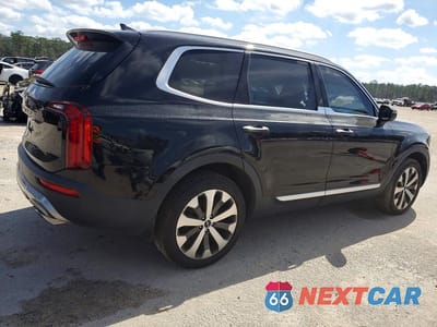 Trzecie zdjęcie samochodu z tyłu: 2022 KIA TELLURIDE S VIN:5XYP64HC2NG203783 - miniatura