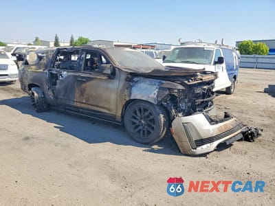 Czwarte zdjęcie samochodu z boku: 2021 CADILLAC ESCALADE ESV SPORT PLATINUM VIN:1GYS4RKL6MR390736 - miniatura