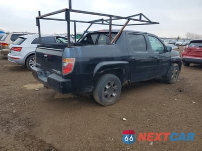Trzecie zdjęcie samochodu z tyłu: 2008 HONDA RIDGELINE RTL VIN:2HJYK16558H528531 - miniatura