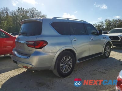 Trzecie zdjęcie samochodu z tyłu: 2020 INFINITI QX80 LUXE VIN:JN8AZ2NE4L9253692 - miniatura