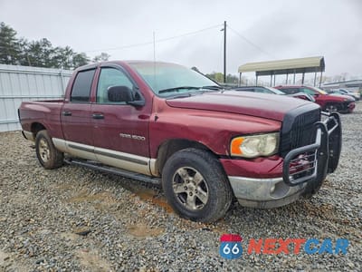 Czwarte zdjęcie samochodu z boku: 2002 DODGE RAM 1500 VIN:1D7HA18Z82S534675 - miniatura