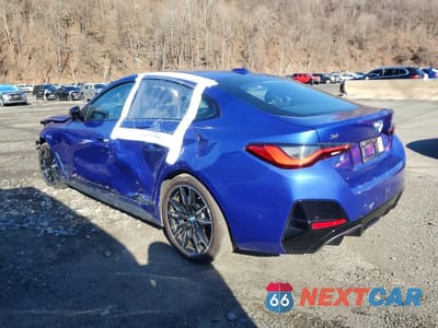 Drugie zdjęcie samochodu z przodu: 2024 BMW I4 M50 VIN:WBY33AW02RFR61466 - miniatura