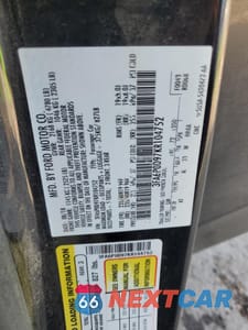 Zdjęcie 12 z 12 samochodu: 2019 FORD FUSION TITANIUM VIN:3FA6P0D97KR104752 - miniatura